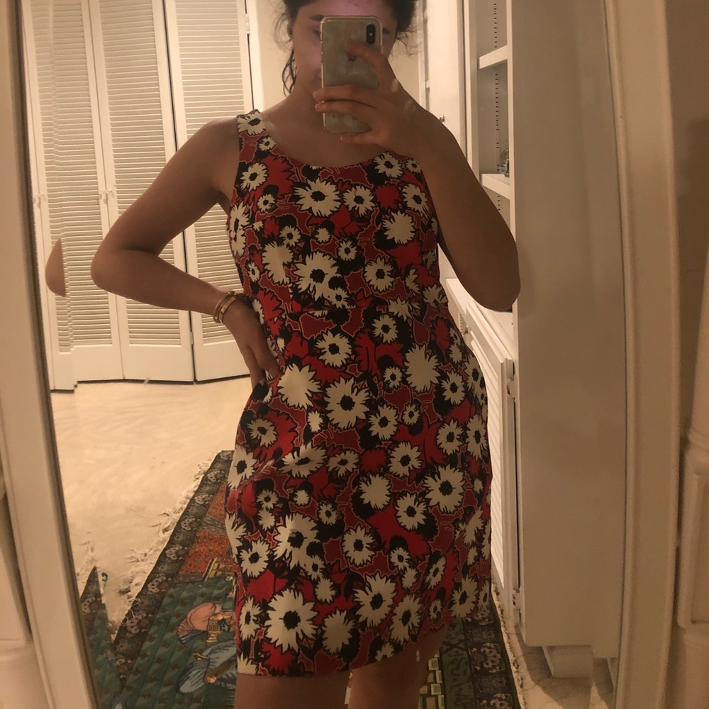 Zara floral dress